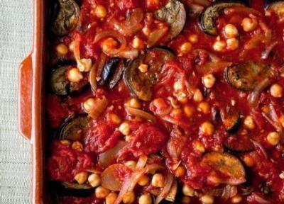طرز تهیه خوراک گوجه و بادمجان شمالی خوشمزه و ساده طرز تهیه خوراک گوجه و بادمجان شمالی خوشمزه و ساده